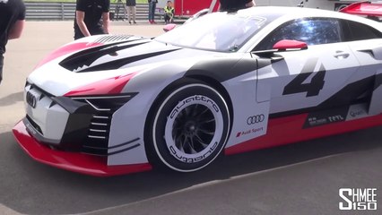 Audi e-tron Vision Gran Turismo - FIRST EVER REAL CAR DRIVE Shmee150