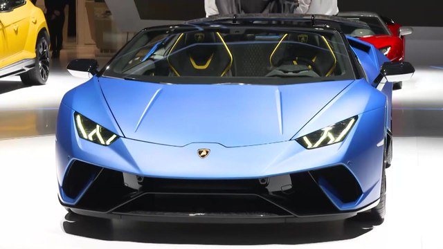 Lamborghini Huracan Performante Spyder launch at the 2018 Geneva Motor Show - Highlights