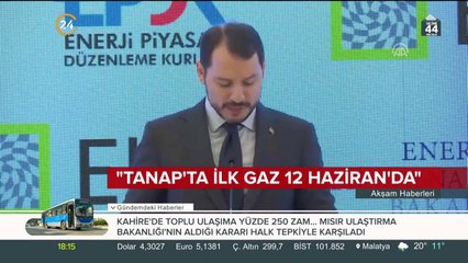 TANAP 12 Haziran'da açılıyor