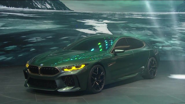 BMW Concept M8 Gran Coupe Premiere at 2018 Geneva Motor Show