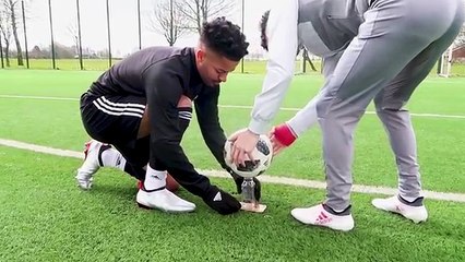 STEVEN GERRARD & F2 AMAZING SHOOTING SESSION! *WATER-BOTTLE EDITION*