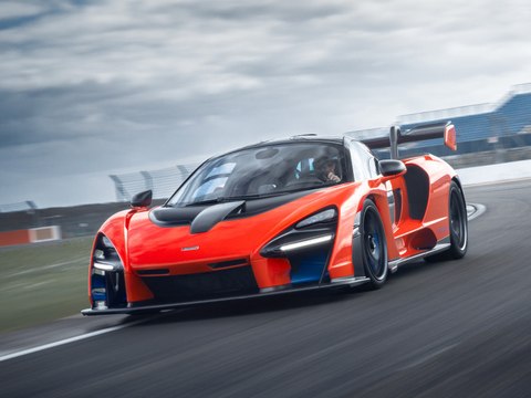 Essai McLaren Senna (2018)