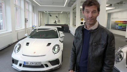 Mark Webber explains the new Porsche 911 GT3 RS