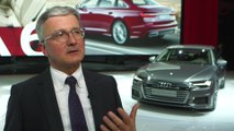 2018 Geneva Motor Show Press Day – Interview with Rupert Stadler, CEO Audi