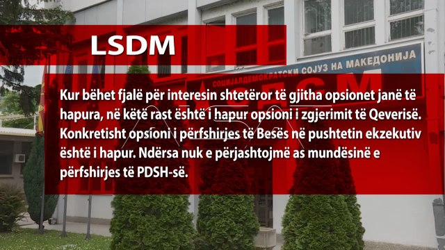 Zaev nuk përjashton mundësinë e zgjerimit të koalicionit me Besën dhe PDSH-në