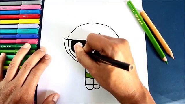 Cómo dibujar a BELLOTA (Las Chicas Superpoderosas) | How to draw Buttercup (The Powerpuff Girls)