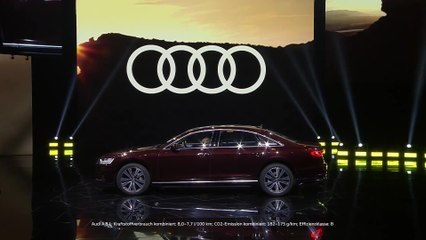 The new Audi A8 L premiere on the eve of Auto China 2018