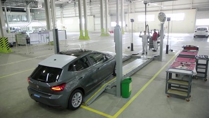 The Seat Ibiza number 15,000, ready to roll in Algeria