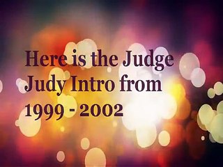 Judge Judy Intro History (1996 - present)