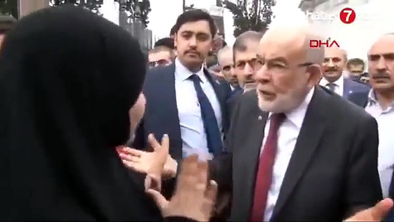 15 Temmuz şehidinin eşinden Karamollaoğlu'na: Adam gibi gidin