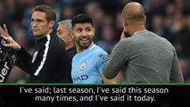 Pep expresses 'desire' to hold onto Aguero