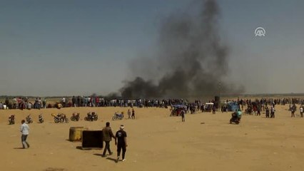 Gazze'deki Büyük Dönüş Yürüyüşü'nde Yedinci Cuma (4) - Han Yunus