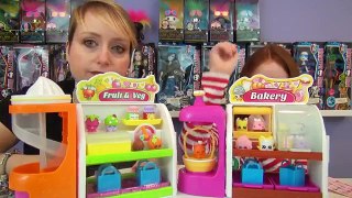 Shopkins Bakery and Fruit and Vegetable Stand Playsets Review