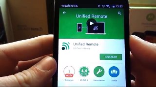 Unified Remote Control remoto para tu smartphone | Review apps