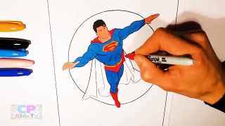 Superman Coloring Pages for Kids Part 6 , Superman Coloring Pages Fun ,Coloring Pages Kids Tv