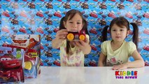 GIANT EGG SURPRISE Disney Cars Toys Dusty - Kids Playing Kid Friendly Family Fun KiddieToysReview