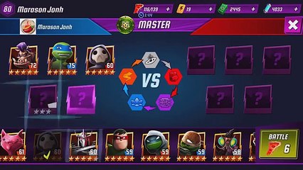 TMNT Legends PVP 299 (Raphael LARP, Leonardo Legend, Donatello Vision, Mikey Movie)