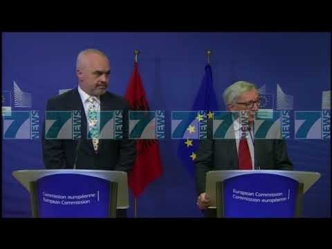 “BRUKSELI” ZBARKON TE DIELEN NE TIRANE, JUNCKER, MOGHERINI DHE HAHN - News, Lajme - Kanali 14