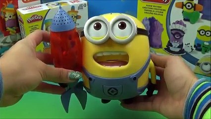 DESPICABLE ME STARLITE PALS SINGING MINION JERRY KIDS TOY VIDEO REVIEW