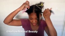 Im BACK ! 2 POMPONS Elastic Cornrows METHOD with HerGivenHair