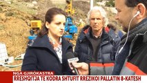 Report TV - Pallati i rrezikuar në Gjirokastër, Rami: Punimet zgjasin 6 muaj