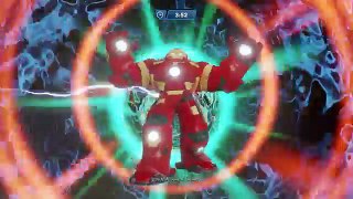 Hulkbuster and Venom VS Falcon and Vision Marvel Battlegrounds Disney Infinity 3.0