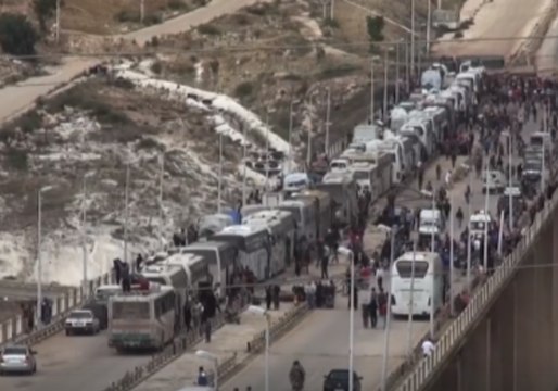 Third Rebel Convoy Prepares to Leave North Homs
