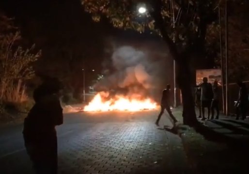 Barricades of Fire Set Up Around University as Deadly Clashes Break Out During Protests