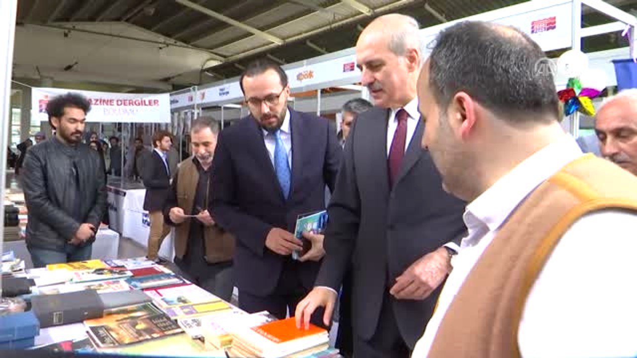 Bakan Kurtulmuş, Uluslararası Dergi Fuarı'nı Ziyaret Etti - İstanbul