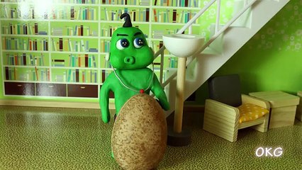 Baby Hulk Babies Friends Drive Party Kids Play Doh Animation Video Stop Motion Cartoon