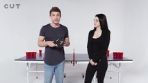 Siblings Play Fear Pong (Blaine vs. Madison) | Fear Pong | Cut