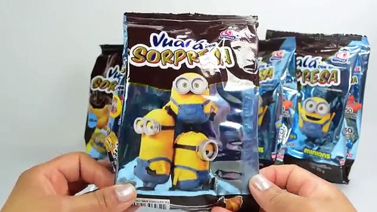 Minions Vuala con Sorpresa sabor Chocolate | JuguetesYSorpresas