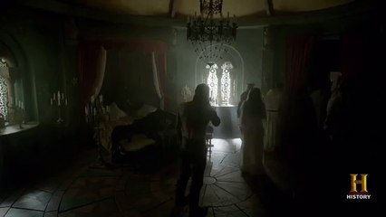 Rolo and Gisla weding night VIKINGS