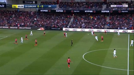 Valere Germain Goal - Guingamp 0-1 Marseille