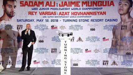 Luis Vargas vs Damian Lewis - Weigh In