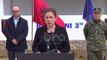 Ora News - Ministrja Xhaçka–ushtarakëve të Poshnjes: Vlerësim sipas meritës dhe trajtim dinjitoz