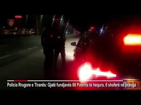 Policia Rrugore vendos 1000 gjoba per drejtuesit e automjeteve ne fundjave