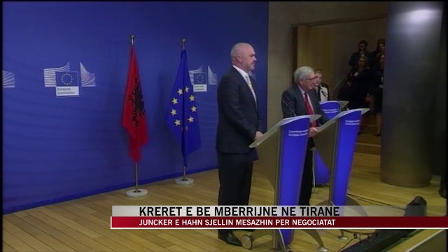 Krerët e Bashkimit Europian sot në Tiranë - News, Lajme - Vizion Plus