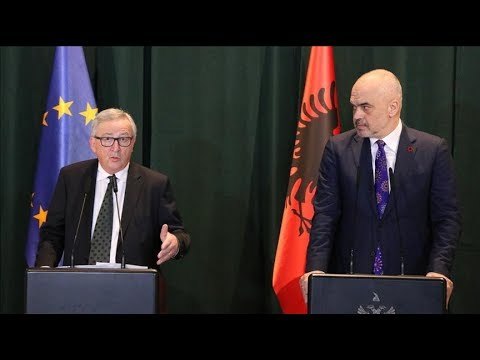 Juncker: Inkurajim Shqiperise per reformat, Rama: Meritojme hapjen e negociatave