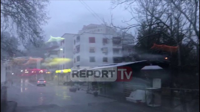 Report TV - Situata nga reshjet e dëborës në Qarkun e Elbasanit