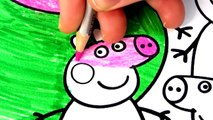 Peppa Pig Family Coloring Book Coloring Pages - Video For KIds