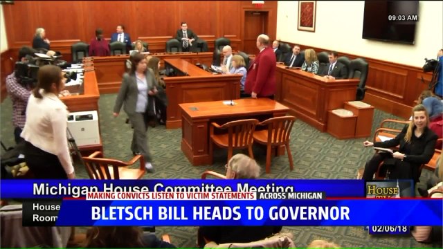 Bill Requiring Defendants to Listen to Victim Impact Statements Heads to Governor`s Desk