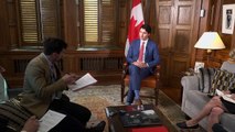 Canadian PM Justin Trudeau outlines G7 goals