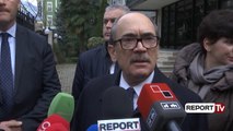 Report TV - Prokurori i Antimafias Federico Cafiero De Raho viziton  Tiranën