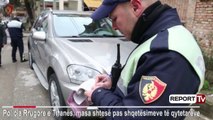 Report TV - Të dehur në timon dhe shpejtësi masa drastike nga policia rrugore