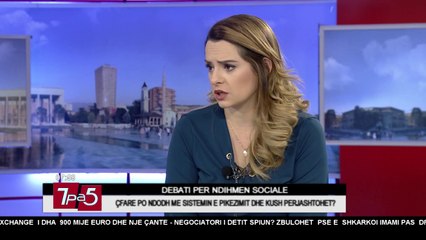 7pa5 - Debati për ndihmën sociale - 27 Shkurt 2018 - Show - Vizion Plus