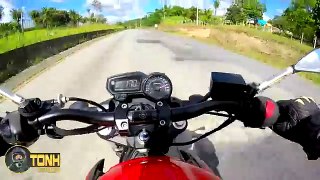 ROUBEI A XJ6 DO LUCAS MOTOVLOG E DEI 199KM COM A MINA ATRAS / TONH MILLER