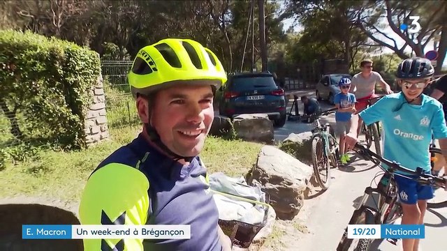 Emmanuel Macron : week-end de repos à Brégançon