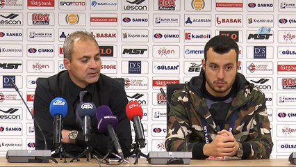 Gazişehir Gaziantep - Boluspor maçının ardından