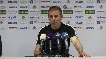 Antalyaspor-Medipol Başakşehir maçının ardından - ANTALYA